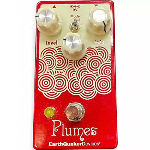 Used EarthQuaker Devices Plumes Small Signal Shredder Overdrive Effect Pedal