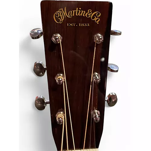 Used 2018 Martin CLARENCE WHITE CUSTOM D 28 Natural Acoustic Guitar Natural