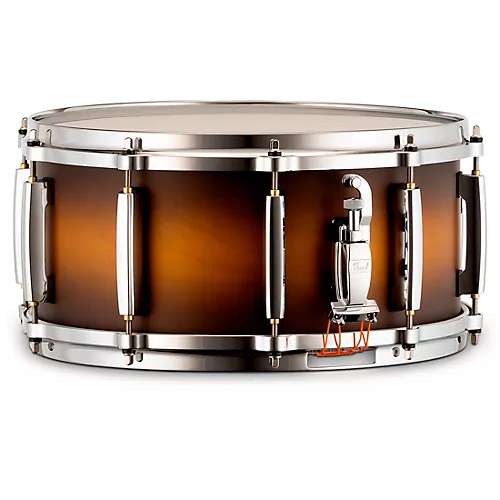 Pearl Masters Maple Snare Drum 14 x 6.5 in. Matte Olive Burst