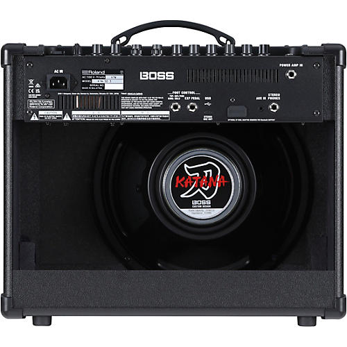 BOSS Katana Gen 3 50W 1x12 Guitar Combo Amplifier Black
