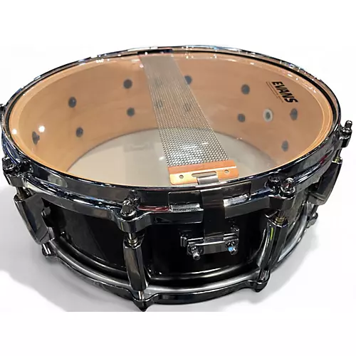 Used Pearl 5.5X14 Masters MCX Series Snare Trans Black Drum Trans Black 10