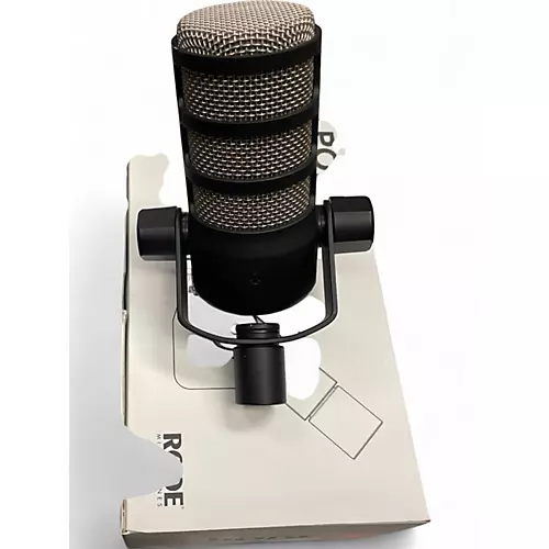 Used RODE PODMIC Dynamic Microphone