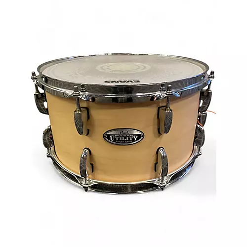 Used Pearl 8X14 Modern Utility Maple Snare Natural Drum Natural 18