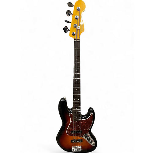 Used Fender American Professional II Jazz Bass 3 Color Sunburst Electric Bass Guitar 3 Color Sunburst