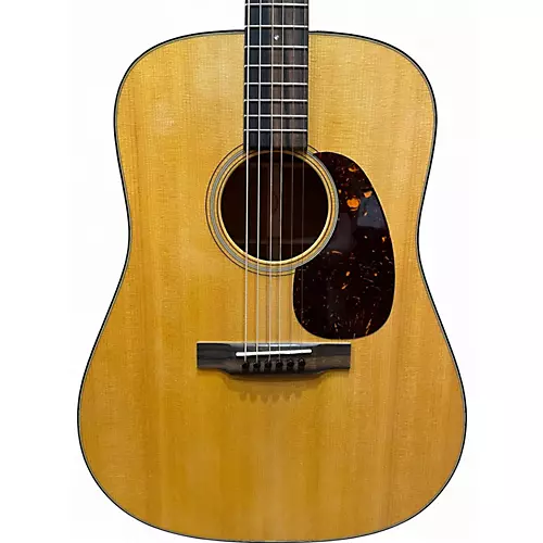 Used Martin D18 Natural Acoustic Guitar Natural