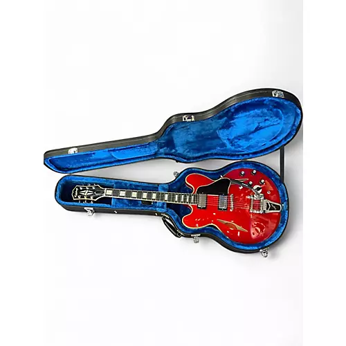 Used 2023 Epiphone ES355 Shinichi Ubukata Sinature Cherry Hollow Body Electric Guitar Cherry