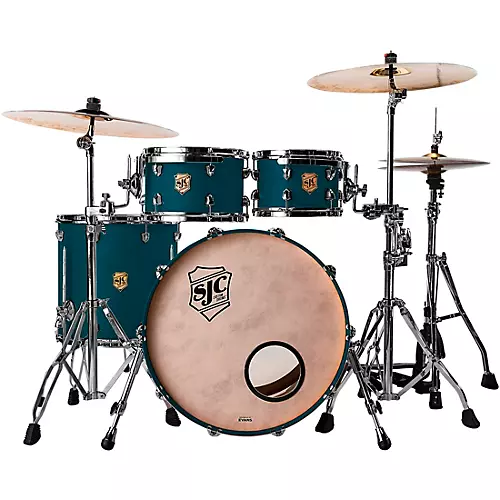 SJC Drums Tour Series 4-Piece Shell Pack Dark Harbor