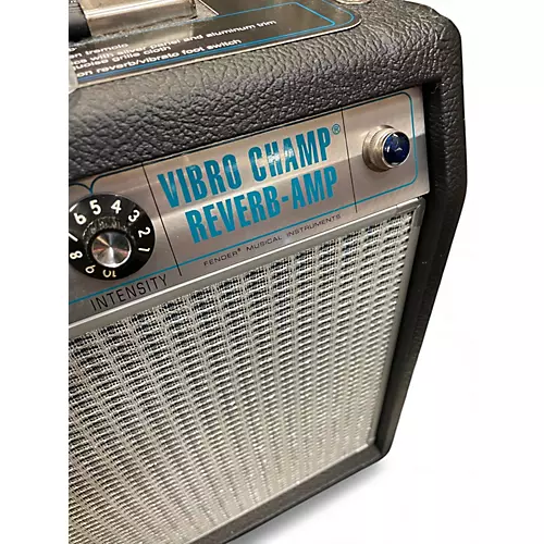 Used Fender 68' VIBRO CHAMP REVERB Tube Guitar Combo Amp