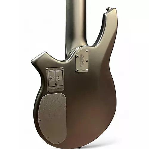 Used Ernie Ball Music Man Bongo 6 HH Stealth Black Electric Bass Guitar Stealth Black