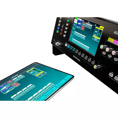 Allen & Heath SQ-RACK 48-Channel 96kHz XCVI Core Rack Mountable Digital Mixer With 7