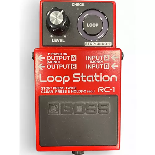 Used BOSS RC1 Loop Station Pedal