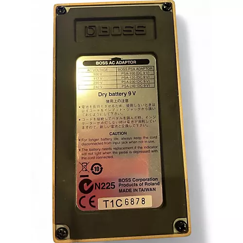 Used 2020s BOSS DS1 Distortion Effect Pedal