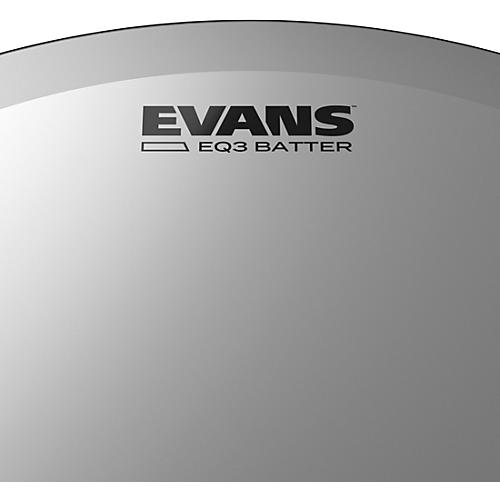 EVANS EQ3 Frosted Bass Drum Head 20 in.