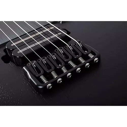 Schecter Guitar Research PT Black Ops Left Handed Electric Guitar Satin Black Open Pore