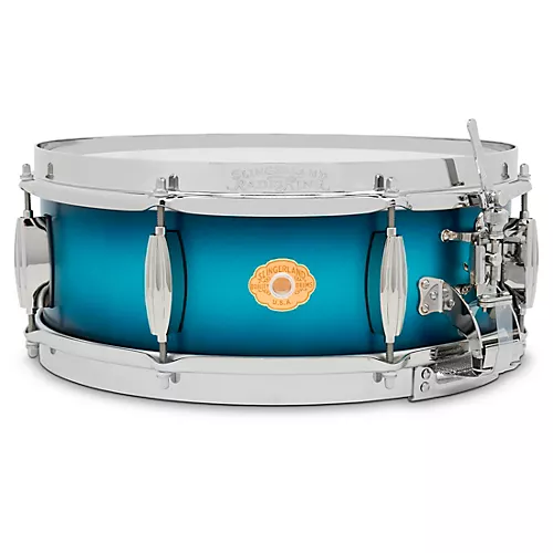 Slingerland Limited-Edition Radio King Specialty Lacquer Maple Snare Drum 14 x 7 in. Blue & Silver Lacquer