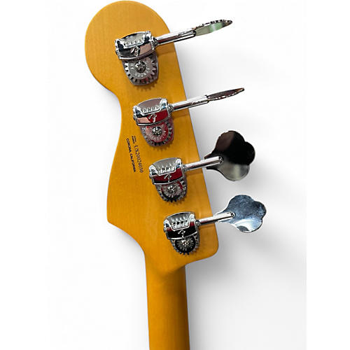 Used Fender American Ultra Jazz Bass Cobra Blue Electric Bass Guitar Cobra Blue