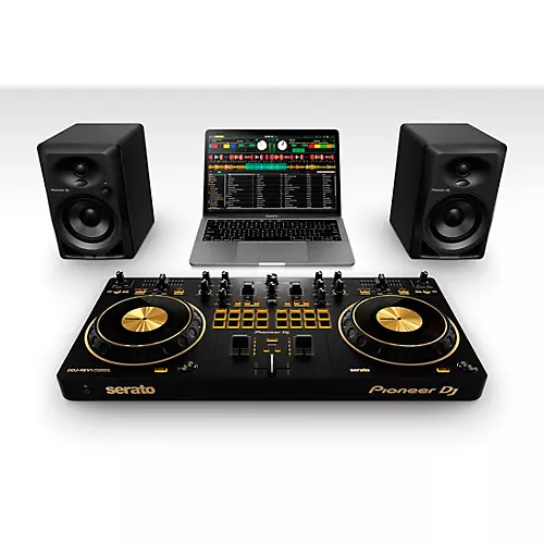 Pioneer DJ DDJ-REV1-N Serato Performance DJ Controller in Limited-Edition Gold