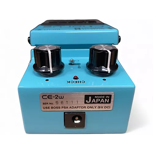 Used BOSS CE2W Waza Craft Chorus Effect Pedal