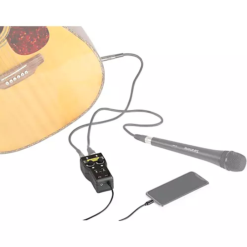 Saramonic SmartRig+DI (With Lightning Connector for iOS) 2-Channel XLR/3.5 mm Microphone Audio Mixer