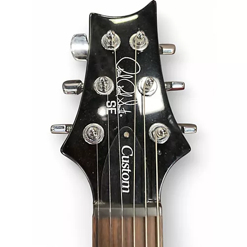 Used PRS SE CUSTOM 24 LEFT HANDED BLACK GOLD BURST Electric Guitar BLACK GOLD BURST