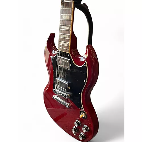 Used 2021 Gibson SG Standard Cherry Solid Body Electric Guitar Cherry