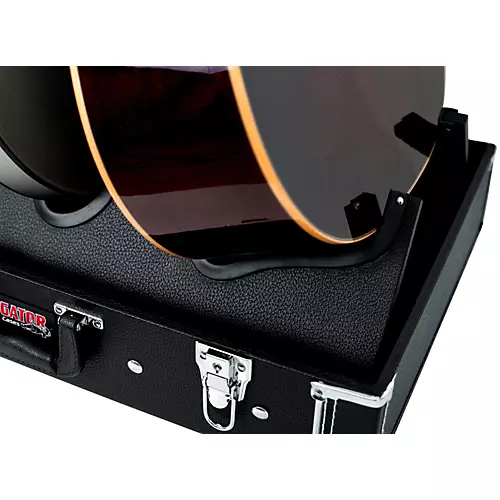 Gator Gig-Box Jr. Pedal Board/Guitar Stand Case with Power Black