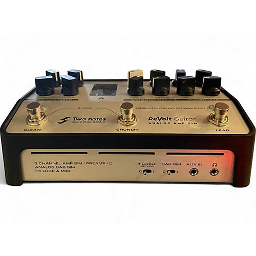 Used Two Notes AUDIO ENGINEERING revolt guitar analog guitar amp sim Guitar Preamp