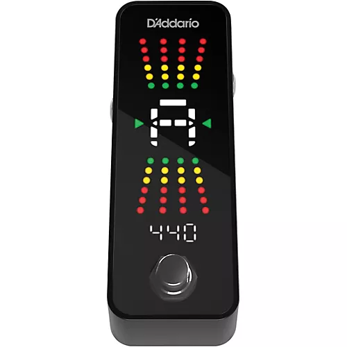 D'Addario Chromatic Pedal Tuner Plus Black