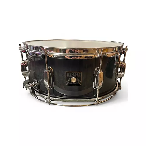 Used TAMA 14X6.5 SUPERSTAR CLASSIC SNARE 2 SHADES OF BLACK Drum 2 SHADES OF BLACK 213