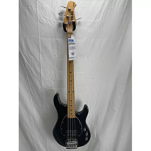Used Sterling by Music Man Sub series Black Electric Bass Guitar Black