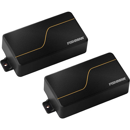 Fishman Fluence 6-String Matt Heafy Custom Pickup Set Black with Gold Line