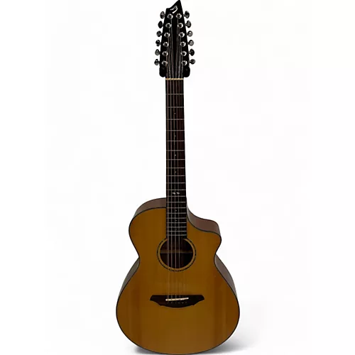 Used Breedlove Passport C250/SME12 Natural 12 String Acoustic Electric Guitar Natural
