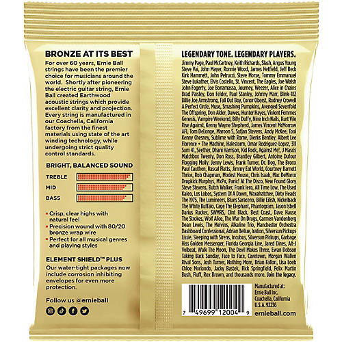 Ernie Ball Acoustic Essentials Pack