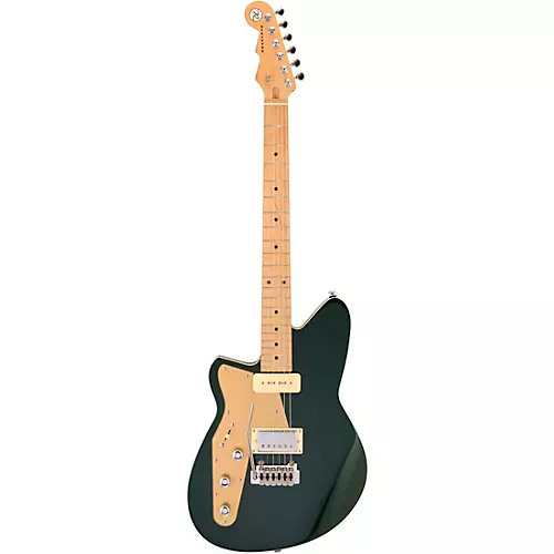 Reverend Double Agent W Left Handed Electric Guitar Outfield Ivy