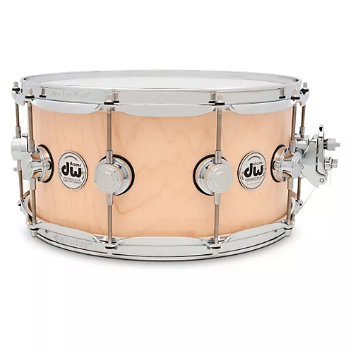 DW Collectors Series 333 Satin Oil Maple Snare Drum With Chrome Hardware 14 x 6.5 in.