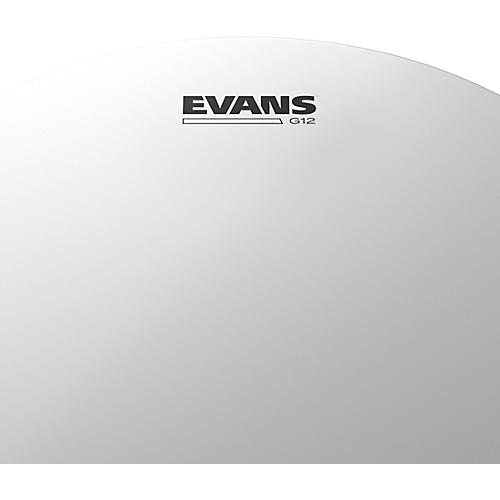 EVANS G12 Coated White Batter Drumhead 10 in.