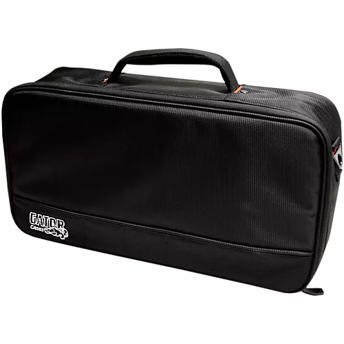 Gator Aluminum Pedalboard - Small With Bag Orange