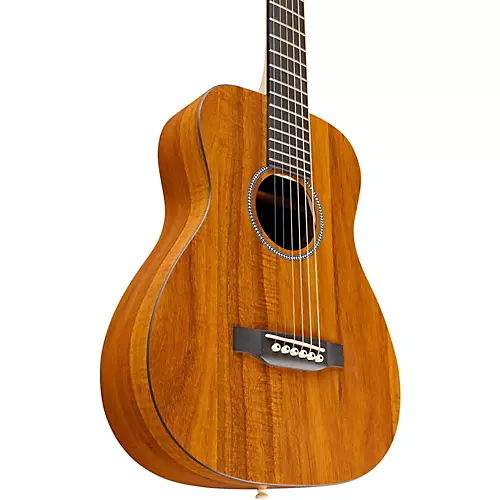 Martin X Series LX Koa Little Martin Left-Handed Acoustic Guitar Natural