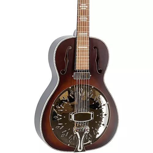 Recording King RPH-R2-E Dirty 30s Minnie Bucker Resonator Brown Sunburst