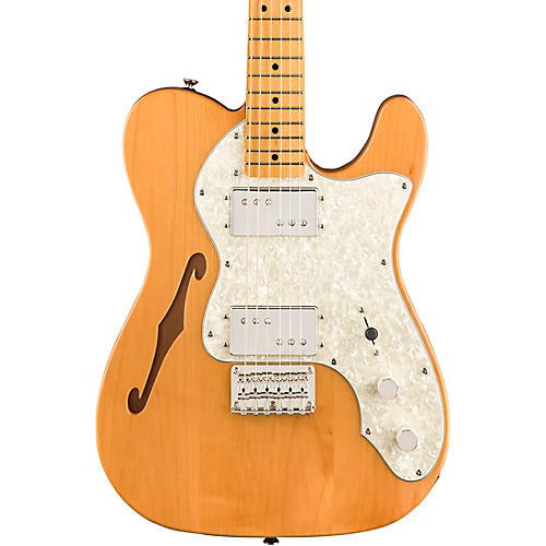 Squier Classic Vibe '70s Telecaster Thinline Maple Fingerboard Electric Guitar Natural