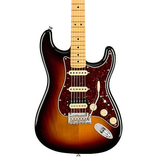 Fender American Professional II Stratocaster HSS Maple Fingerboard Electric Guitar 3-Color Sunburst