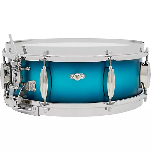 Slingerland Limited-Edition Radio King Specialty Lacquer Maple Snare Drum 14 x 7 in. Blue & Silver Lacquer
