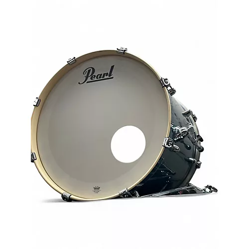 Used Pearl 5 Piece Export Aqua Blue Sparkle Drum Kit Aqua Blue Sparkle