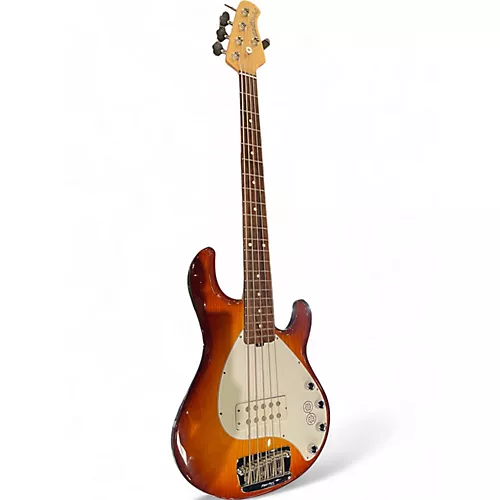 Used Ernie Ball Music Man Stingray 5 H Sienna Sunburst Electric Bass Guitar Sienna Sunburst