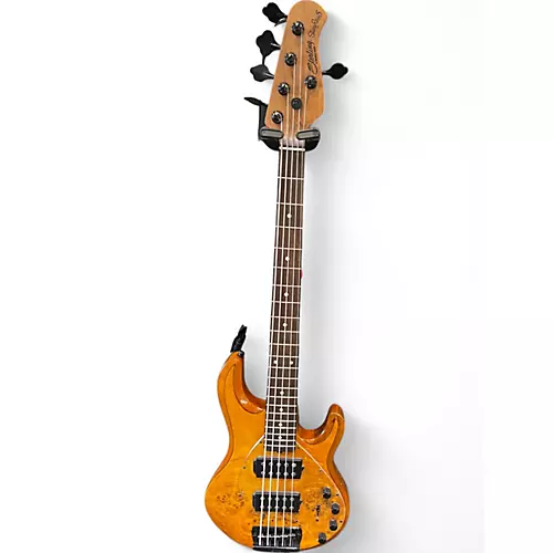 Used Sterling by Music Man STINGRAY5 RAY35HH POPLAR BURL Electric Bass Guitar POPLAR BURL
