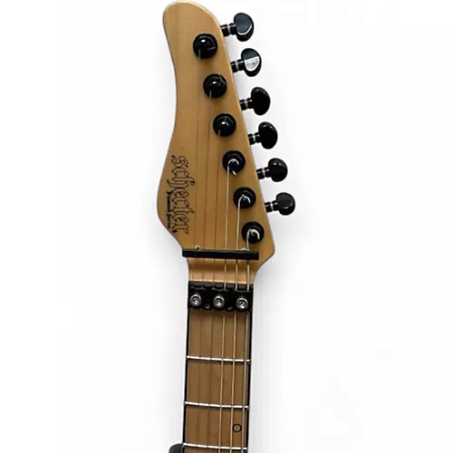 Used Schecter Guitar Research Miles Dimitri Crimson Red Burst Electric Guitar Crimson Red Burst