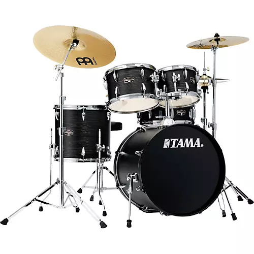 TAMA Imperialstar 5-Piece Complete Drum Set With MEINL HCS cymbals and 20