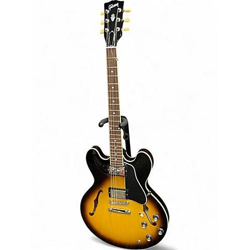 Used 2024 Gibson ES335 2 Tone Sunburst Hollow Body Electric Guitar 2 Tone Sunburst