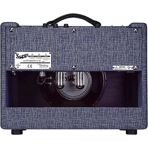 Supro 1970RK Keeley Custom 25W Tube Guitar Combo Amplifier Blue