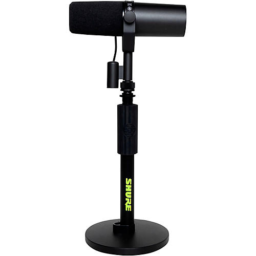 Shure Round base Desktop Mic Stand with Standard Height Adjustable Twist Clutch - 6